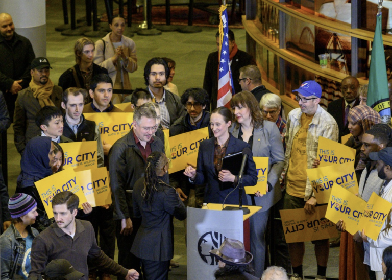 Mayor of Seattle Sworn in