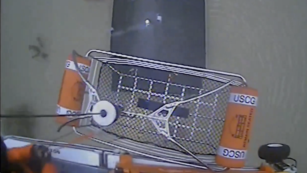 coast guard rescue over house