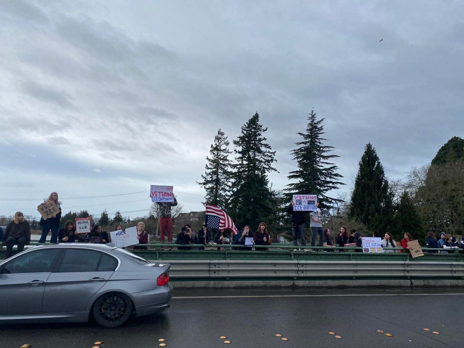 Ferndale High School Students Walk Out Amid Nationwide Protests