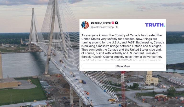 Trump Bridge Dispute