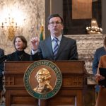 Ferguson vaccine standards legislation Washington Capitol