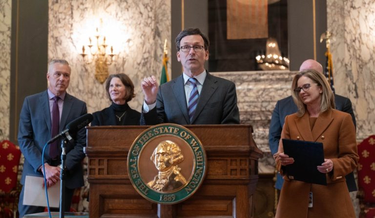 Ferguson vaccine standards legislation Washington Capitol