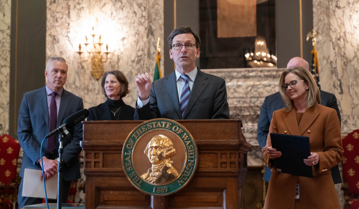Ferguson vaccine standards legislation Washington Capitol