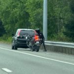 WSP Trooper pulls over car