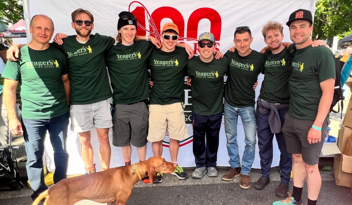 Yeager's Ski to Sea team