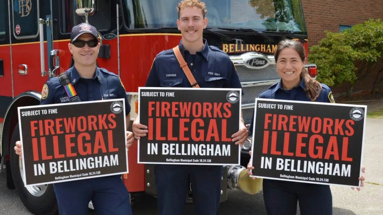 Bellingham bans all consumer fireworks. Birch Bay, Ferndale, Blaine and Everson allow them under specific hours. Here is where you can legally use fireworks in Whatcom County this Fourth of July.
