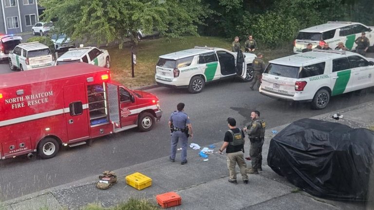 A U.S. Border Patrol agent shot and injured an armed suspect Tuesday morning near Fourth Street and A Street in Blaine. The suspect survived, a firearm was recovered, and the FBI leads the investigation.
