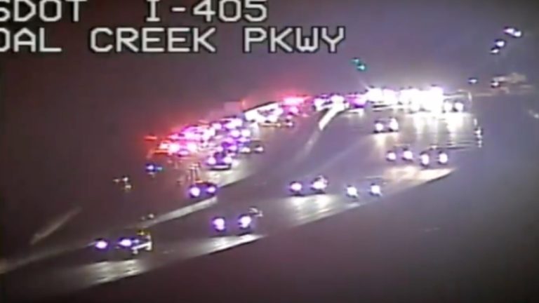 Manuel Martinez, 29, faces DUI and vehicular assault charges after WSP says he caused a six-vehicle chain-reaction crash on southbound I-405 near Coal Creek Tuesday night, injuring three.