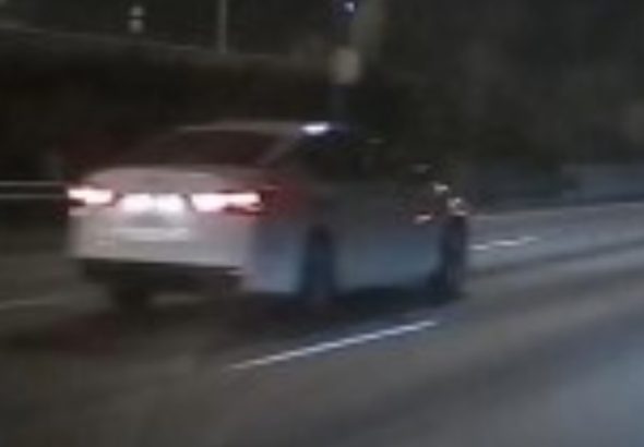 WSP detectives released a surveillance photo of a silver or white 2016-2020 Kia Optima sought in the May 31 fatal hit-and-run on southbound I-5 near Mercer Street