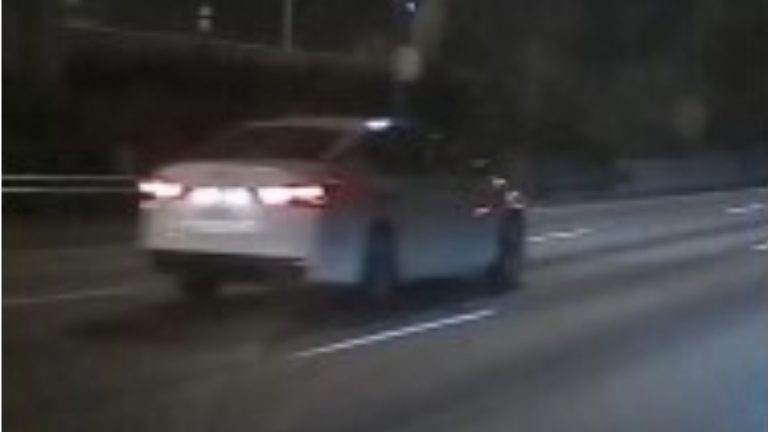 WSP detectives released a surveillance photo of a silver or white 2016-2020 Kia Optima sought in the May 31 fatal hit-and-run on southbound I-5 near Mercer Street