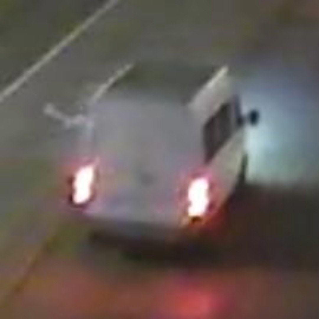 White Sprinter-style van sought in SR 509 fatal hit-and-run — rear view