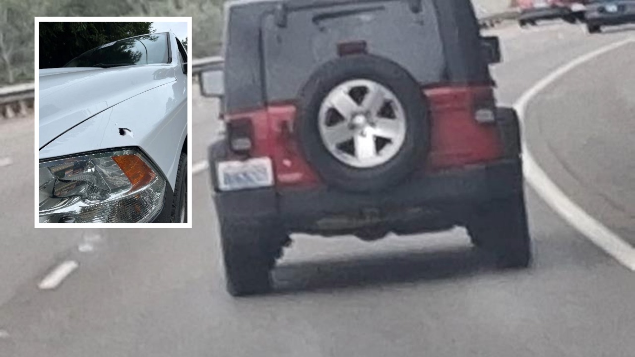 Washington State Patrol detectives are asking for the public's help identifying a red Jeep linked to a drive-by shooting on southbound SR 509 near Cloverdale in King County.