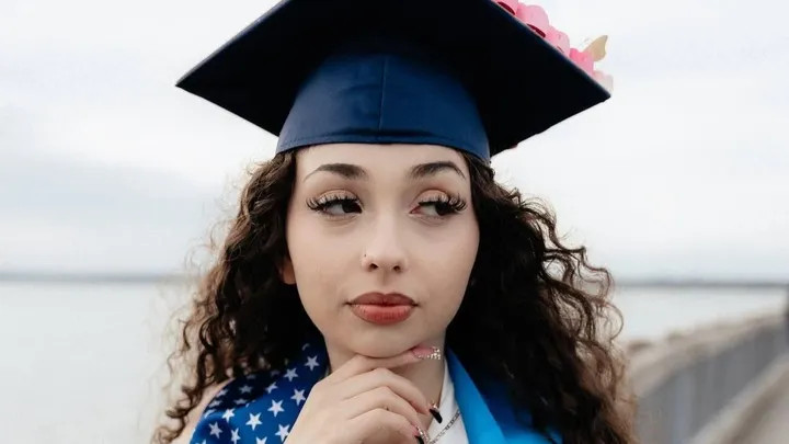 Anahi Mendoza poses in her graduation cap and gown after completing her studies at Squalicum High School. Family and friends are remembering the 19-year-old for her kindness, dedication to helping others and dreams of pursuing a career in health care before she was killed in a suspected impaired driving crash on July 4.