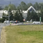 Bellingham Fire Department crews responded about 4:50 a.m. to East Sunset Drive and the I-5 overpass. They found a crash involving one vehicle and one pedestrian.