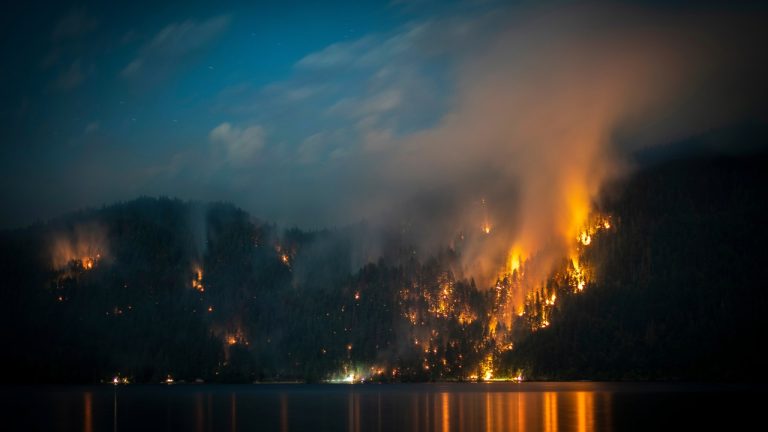Two lightning-caused wildfires have burned nearly 3,900 acres near Ross Lake in eastern Whatcom County as a dangerous fire weather warning hits the region.