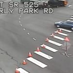 A Mukilteo motorcyclist died Tuesday after a driver turned across SR 525 near Beverly Park Road and fled the scene, Washington State Patrol says.