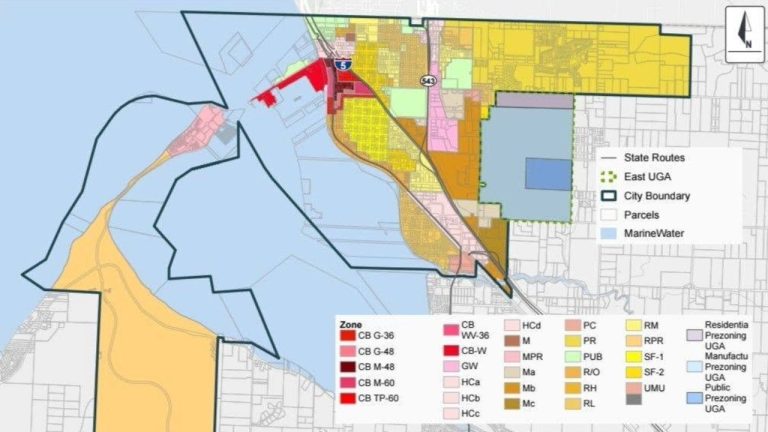 Blaine Zoning Map
