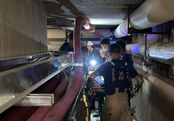 Bellingham firefighters spent the past several weeks training at Western Washington University, gaining experience in an environment that presents unique challenges for emergency crews.
