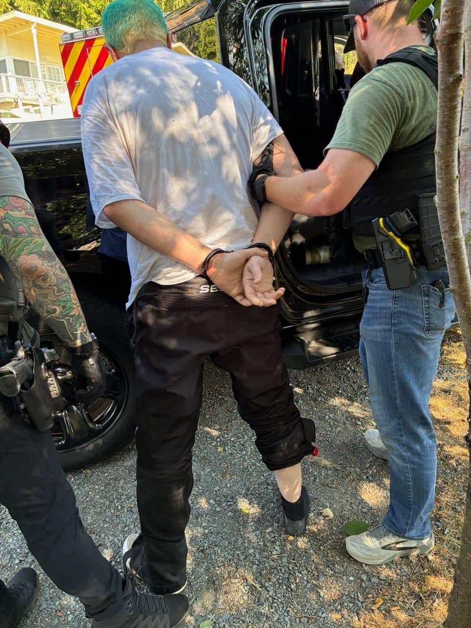 Kyle Hester, 39, is back in custody two weeks after authorities said he walked out of the Snohomish County Superior Courthouse following drug and firearm convictions.