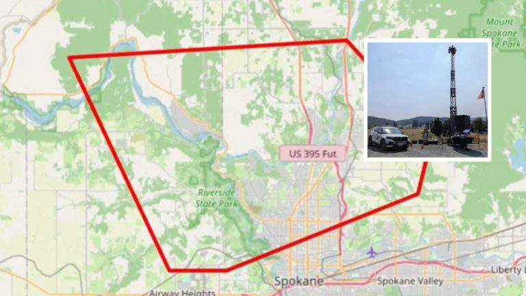 Washington State Patrol and the Spokane County Sheriff’s Office warned drone operators that restricted airspace surrounds the Spokane Complex fires after authorities detected 39 unauthorized drones in two days.