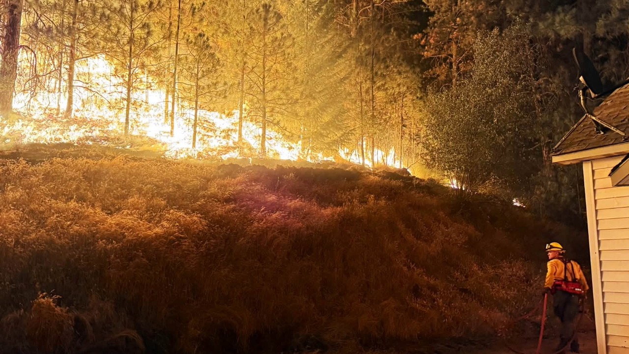 The Old Trails, Fairview and Autumn Lane fires had burned approximately 7,700 acres across Spokane and Stevens counties as of Sunday, Aug. 2