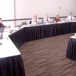 A WDFW Commission investigation found secret meetings, missing public records and private coordination on policy, motions and votes. Commision members are seen here as meet to discuss wildlife management.