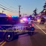 Blaine police say officers assisted in Sunday's Birch Bay shooting probe as jail records show a suspect facing drive-by shooting charges.