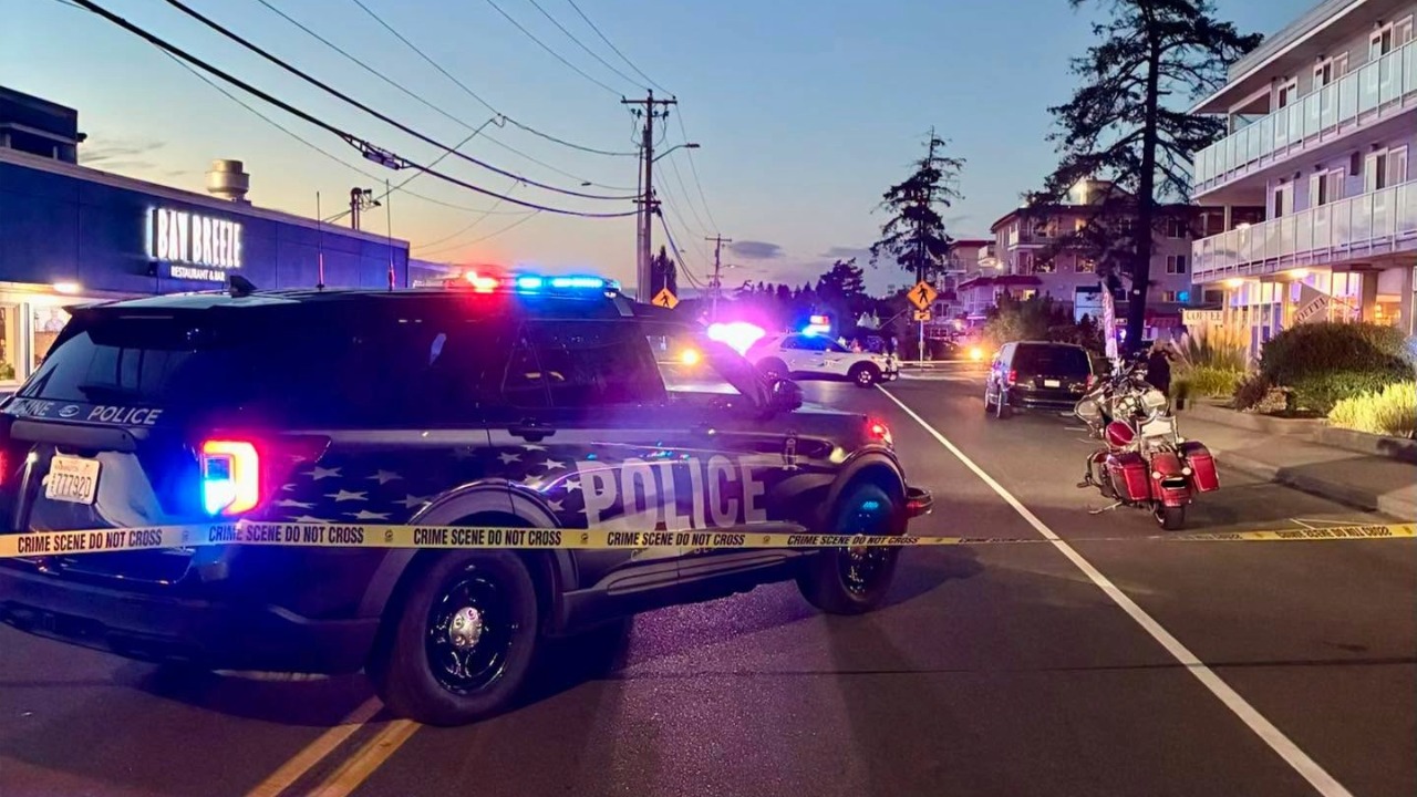 Blaine police say officers assisted in Sunday's Birch Bay shooting probe as jail records show a suspect facing drive-by shooting charges.