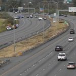 Southbound SR 167 lanes remained closed near the crash scene while emergency vehicles worked the fatal collision.