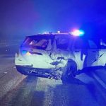 A DUI suspect was arrested after hitting a Washington State Patrol patrol car at a northbound I-5 crash scene near Federal Way.