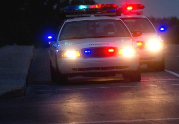 police cruisers